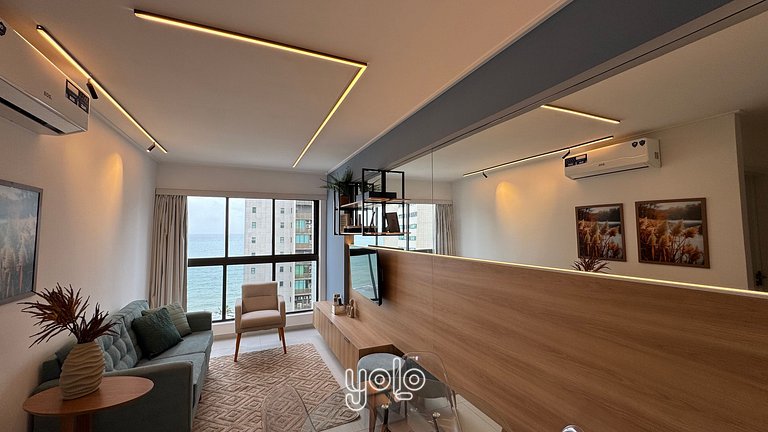 Flat Moderno Vista Mar Boa Viagem #1201