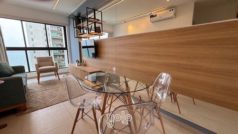 Flat Moderno Vista Mar Boa Viagem #1201