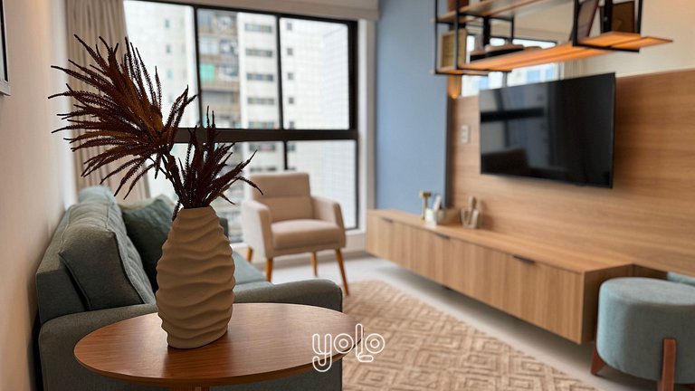 Domus Mario Pessoa Boa Viagem - 2 quartos #1201