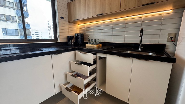 Domus Mario Pessoa Boa Viagem - 2 quartos #1201