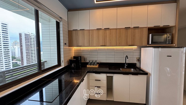 Domus Mario Pessoa Boa Viagem - 2 quartos #1201