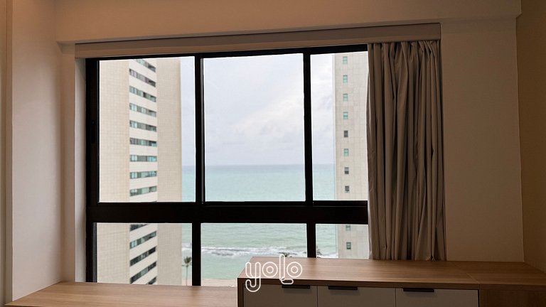 Flat Moderno Vista Mar Boa Viagem #1201