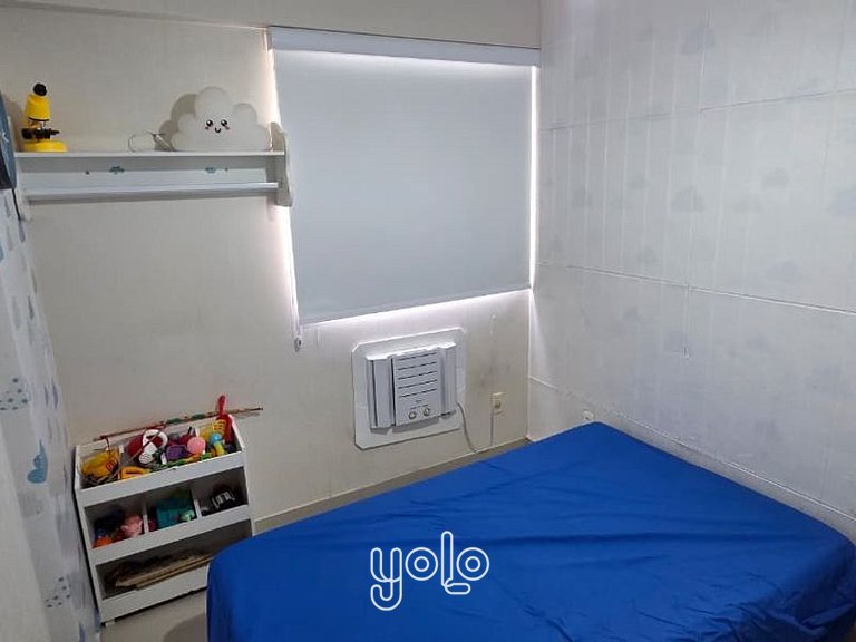 Vita Clube - Amplo Apto 3 quartos #1407