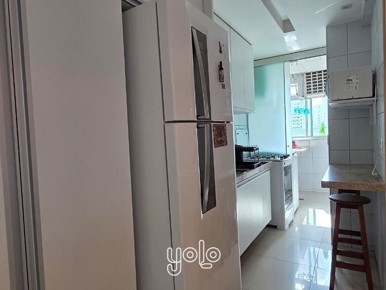 Vita Clube - Amplo Apto 3 quartos #1407