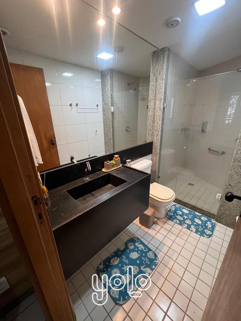 Flat no Marulhos Resort com Vista Piscina #105