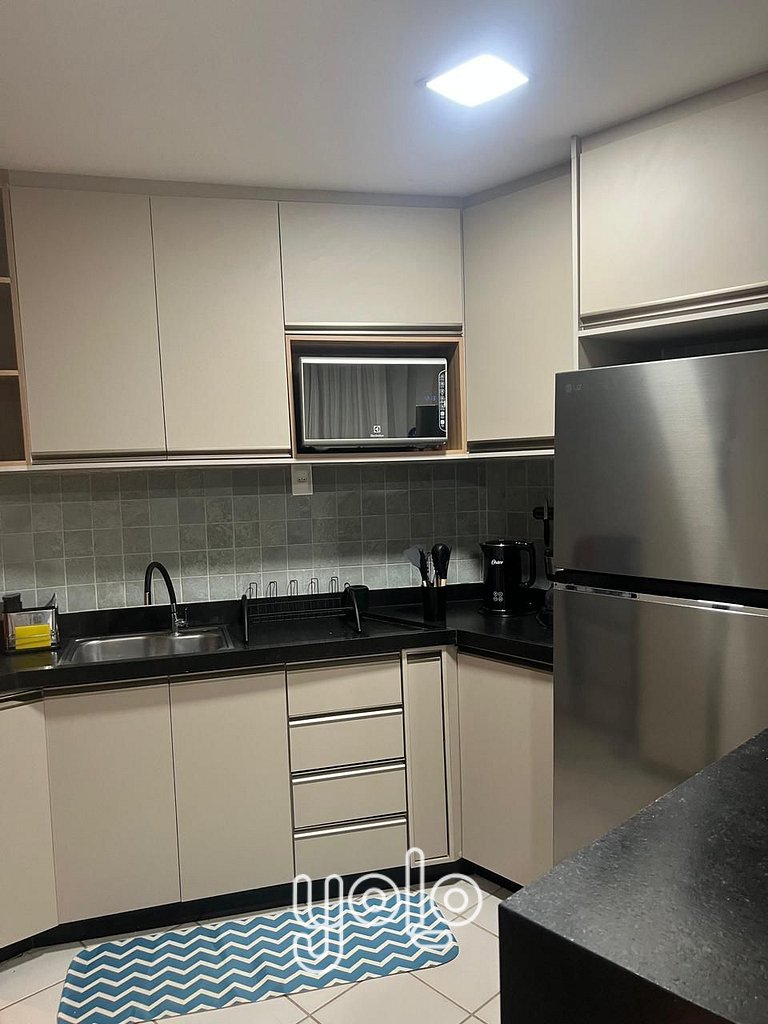 Flat no Marulhos Resort com Vista Piscina #105