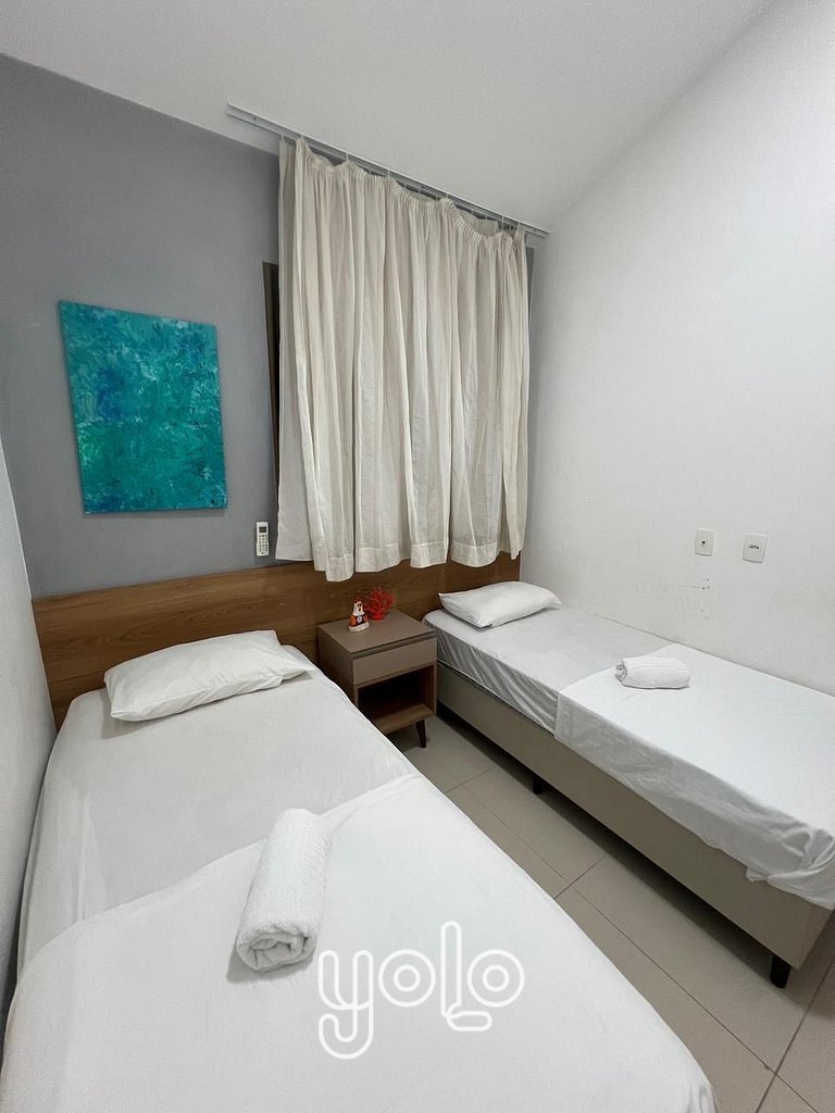 Oka Beach Residence - Flat em Muro Alto #402G