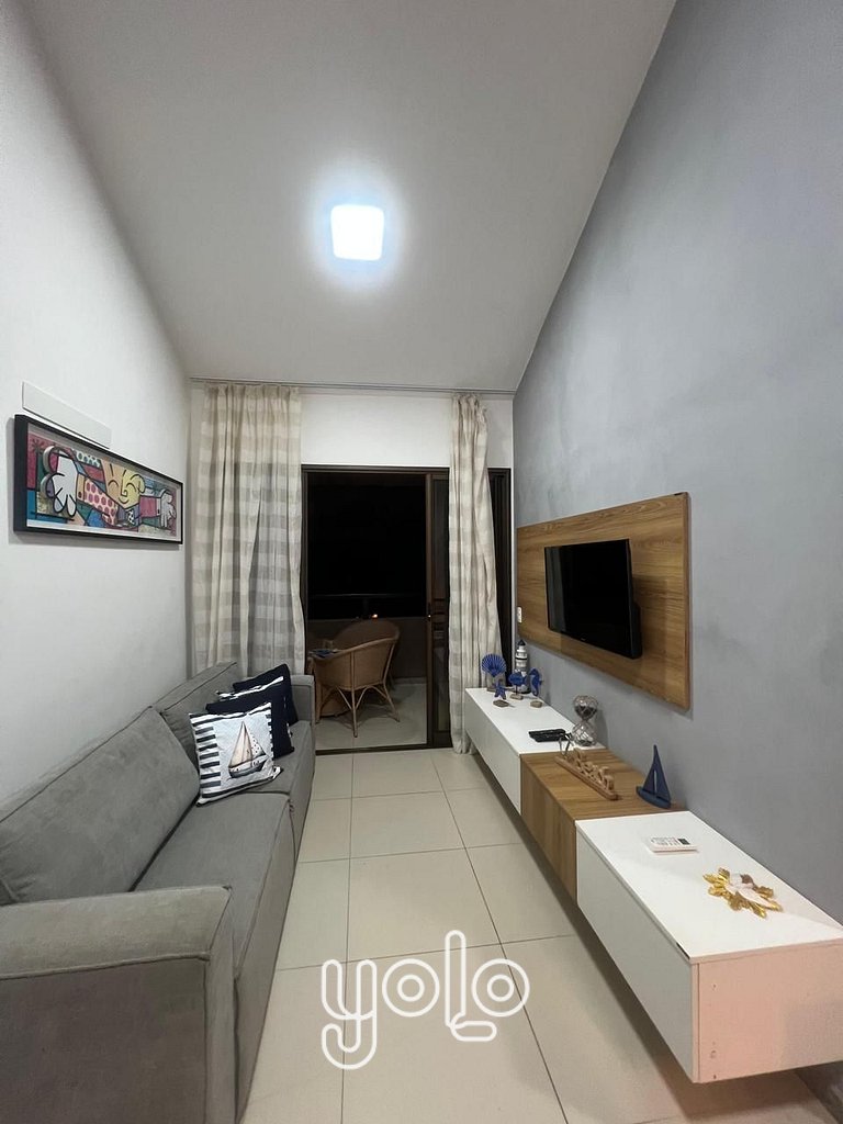 Oka Beach Residence - Flat em Muro Alto #402G