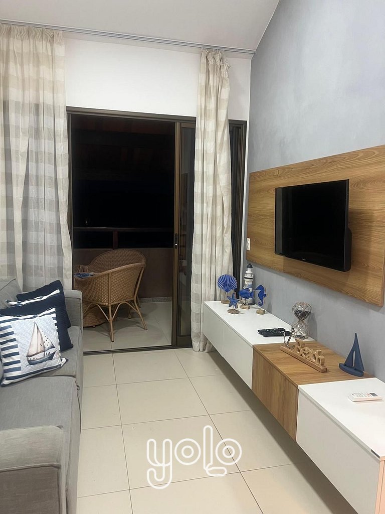 Oka Beach Residence - Flat em Muro Alto #402G