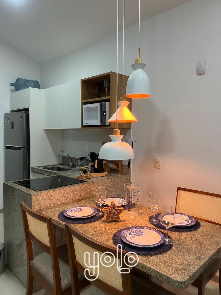 Oka Beach Residence - Flat em Muro Alto #402G