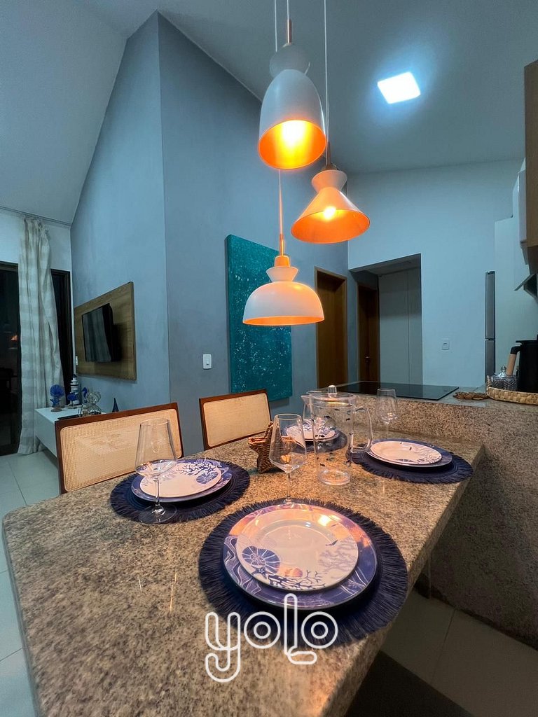 Oka Beach Residence - Flat em Muro Alto #402G