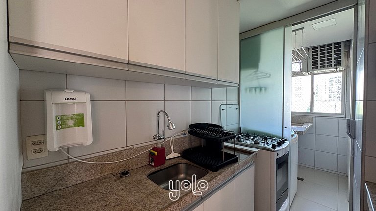 Vita Clube - Amplo Apto 3 quartos #1407