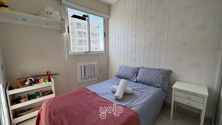 Vita Clube - Amplo Apto 3 quartos #1407