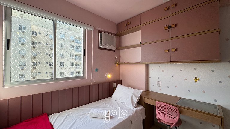 Vita Clube - Amplo Apto 3 quartos #1407