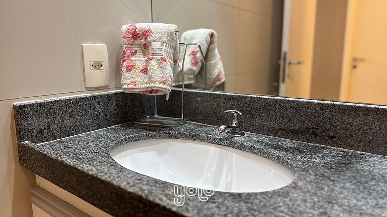 Vita Clube - Amplo Apto 3 quartos #1407