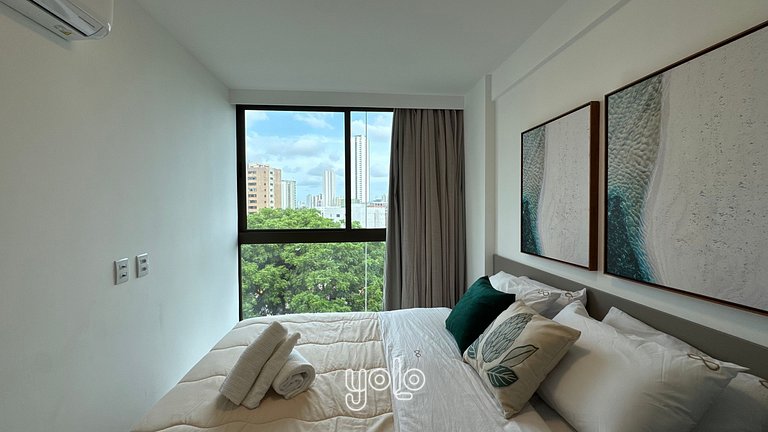 Casa Forte Prince - Flat a 400m do Shopping #602