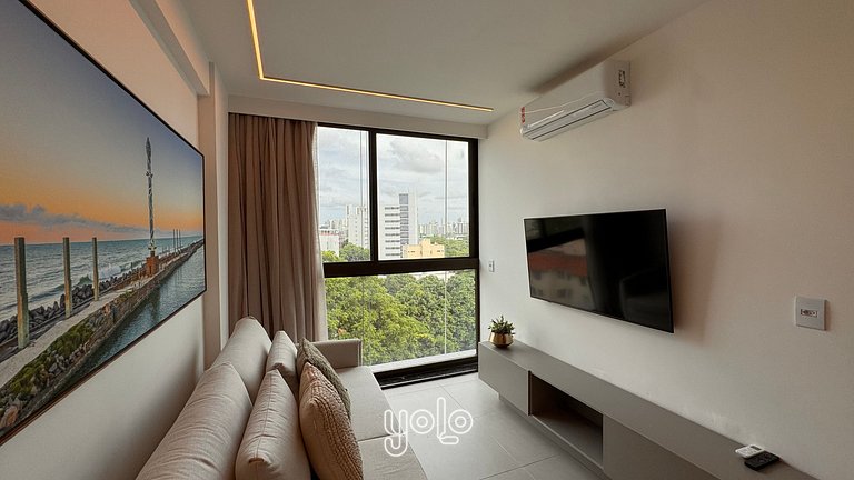 Casa Forte Prince - Flat a 400m do Shopping #602