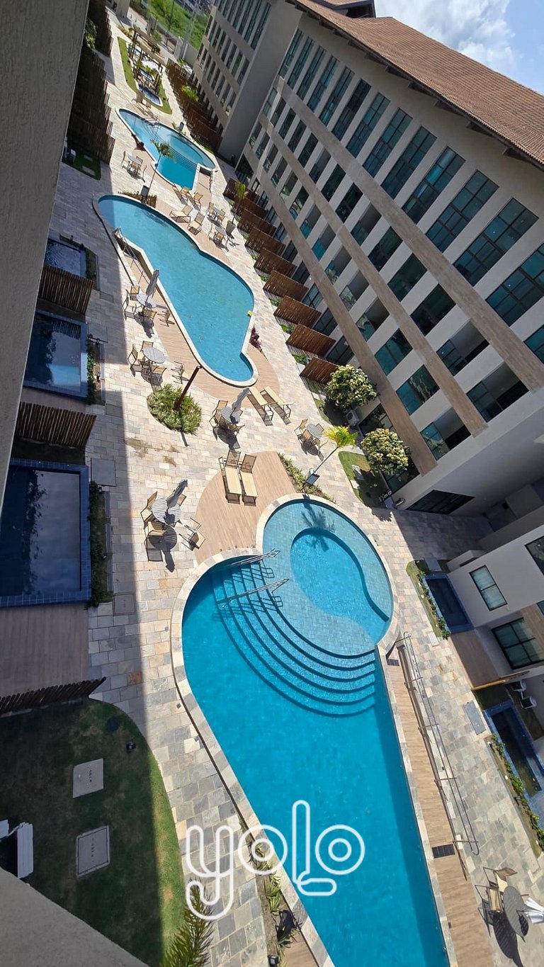 Studio com Jacuzzi na Praia dos Carneiros