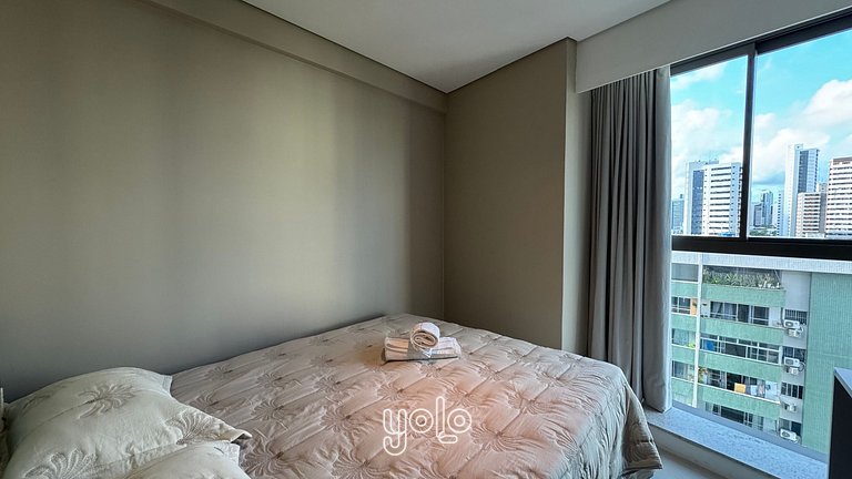 Praia de Gameleira - Flat 2 quartos #906