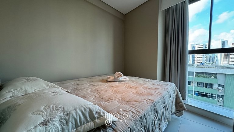 Praia de Gameleira - Flat 2 quartos #906