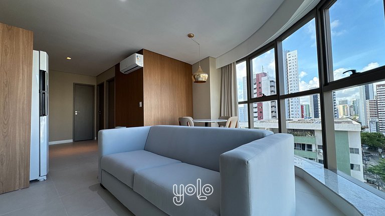Praia de Gameleira - Flat 2 quartos #906
