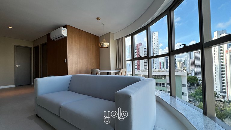 Flat -Boa Viagem, Ed. Praia de Gameleira #906