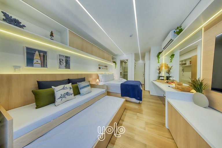 Beach Class Summer - Studio em Porto de Galinhas