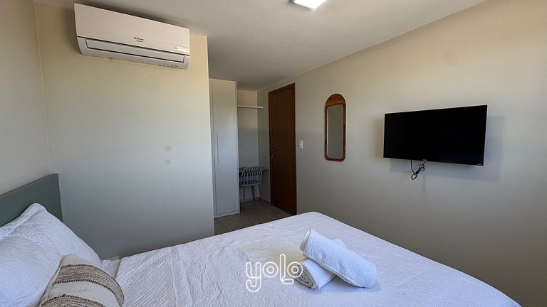 2 quartos na Praia dos Carneiros #011