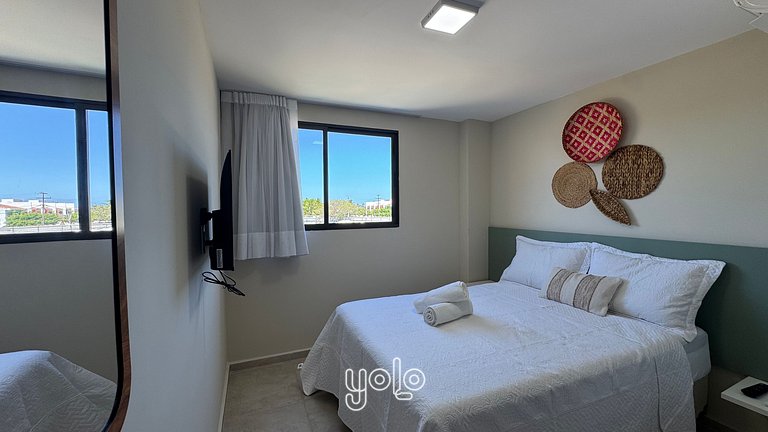 2 quartos na Praia dos Carneiros #011