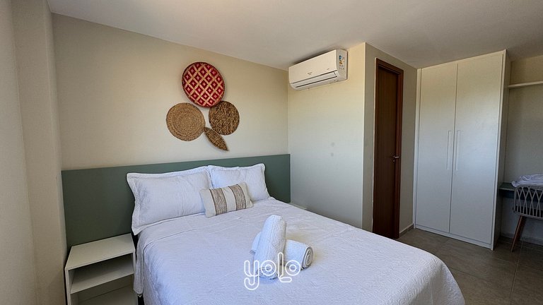 2 quartos na Praia dos Carneiros #011