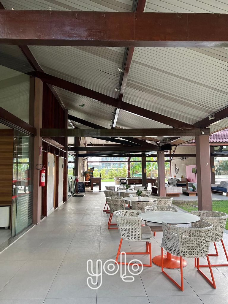 Oka Beach Residence - Flat em Muro Alto #402G