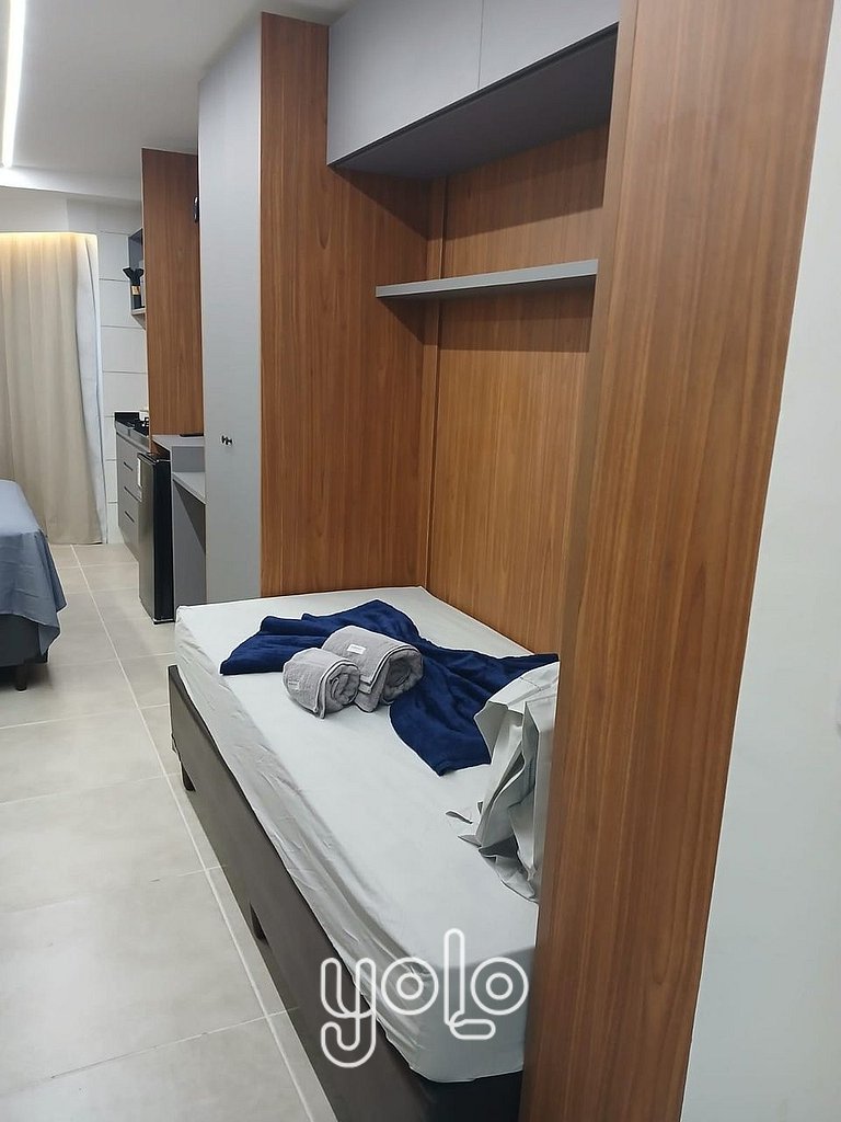 Flat Studio na Praia dos Carneiros #106