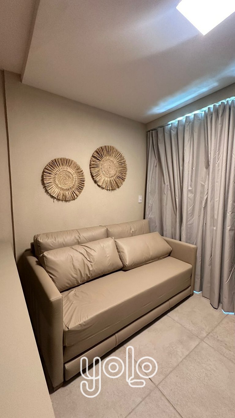 Flat studio na Praia dos Carneiros #102