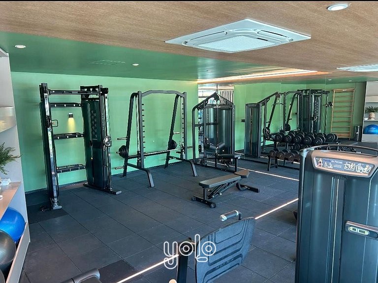 Studio com vista piscina no Beach Class Verano