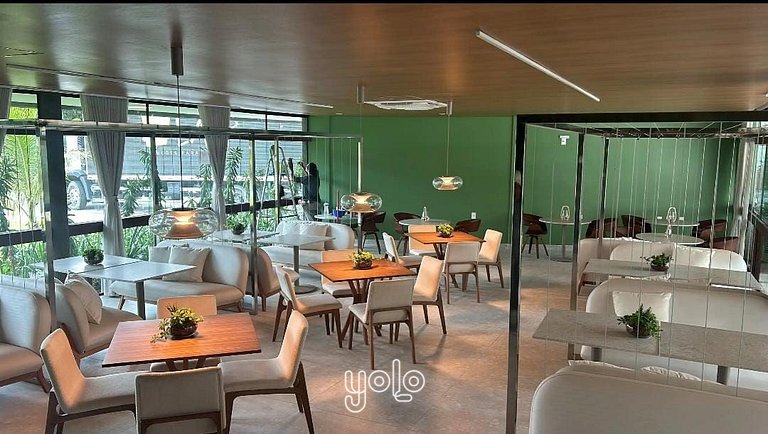 Studio com vista piscina no Beach Class Verano