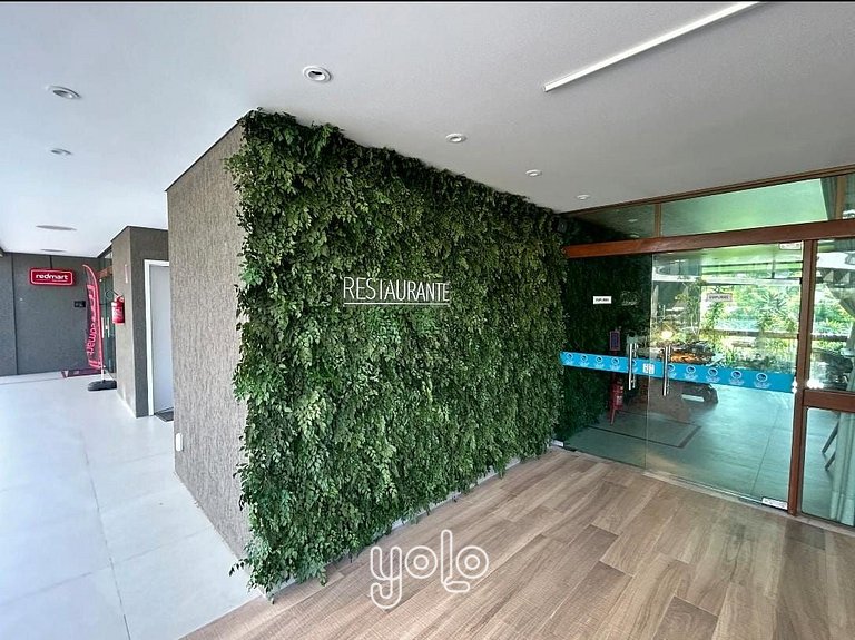 Studio com vista piscina no Beach Class Verano