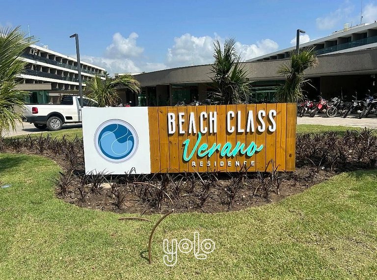 Studio com vista piscina no Beach Class Verano