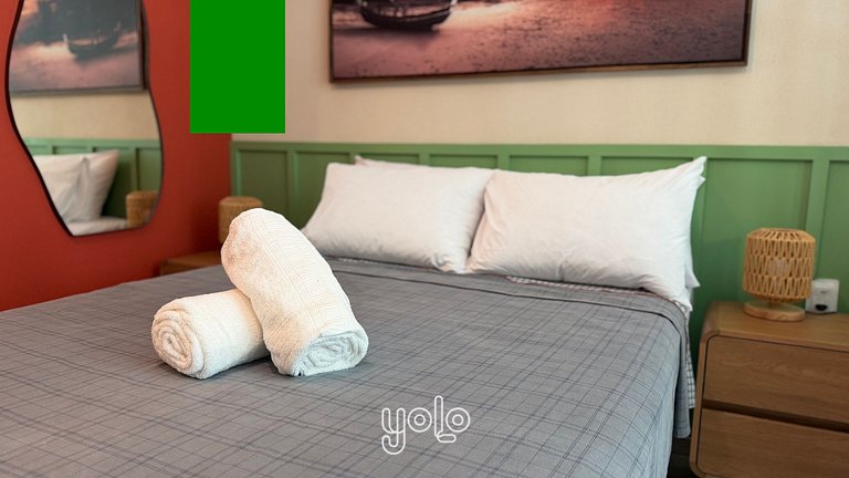 Flat studio na Praia dos Carneiros #102