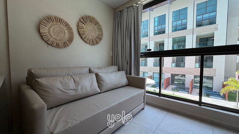 Flat studio na Praia dos Carneiros #102