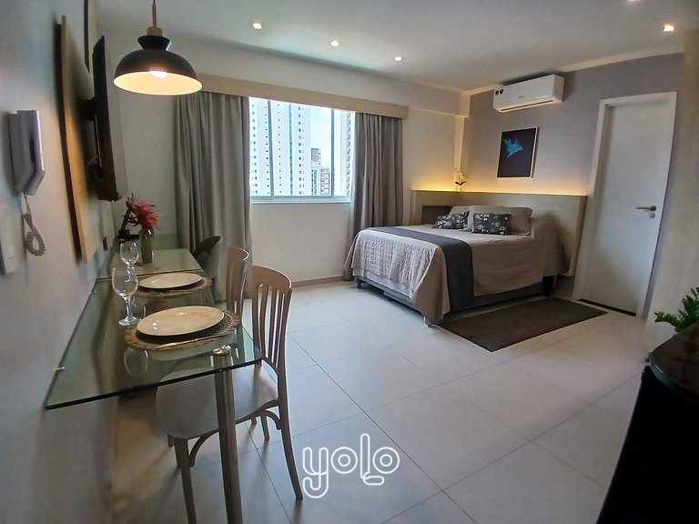 Domus Augusto Lins Boa Viagem - Studio #806