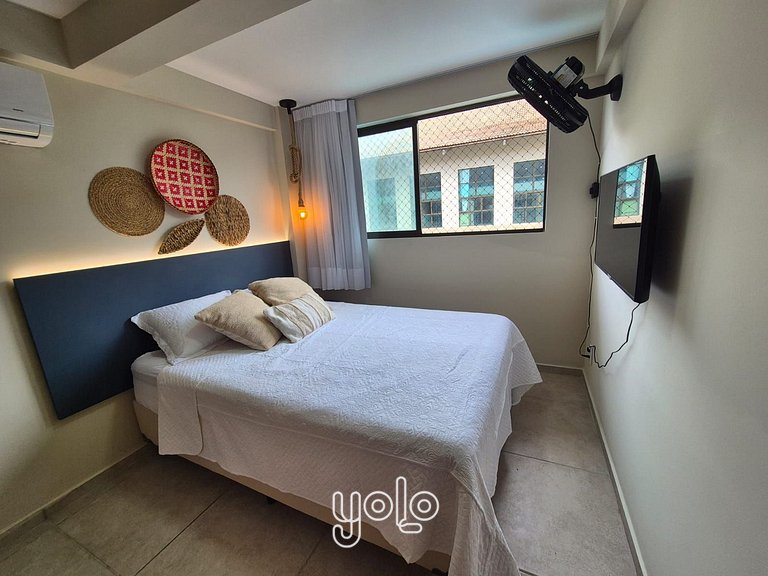 Max Carneiros Suítes - Flat 2 quartos #301A