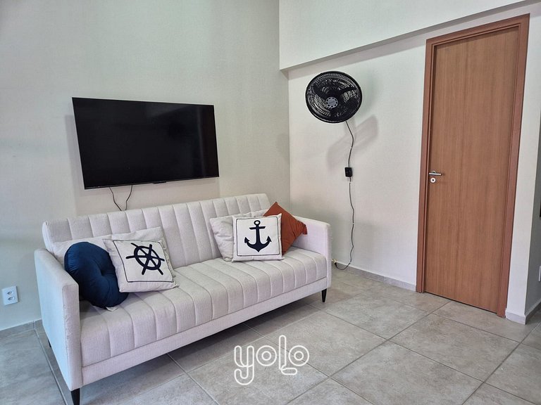 Max Carneiros Suítes - Flat 2 quartos #301A