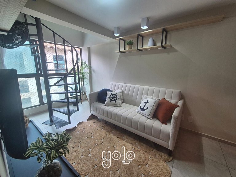 Max Carneiros Suítes - Flat 2 quartos #301A