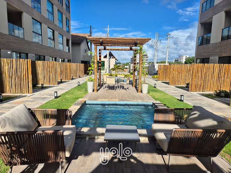 Max Carneiros Suítes - Flat 2 quartos #301A