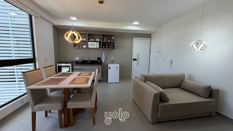 Rooftop Agamenon Prince - Flat no Centro do Recife