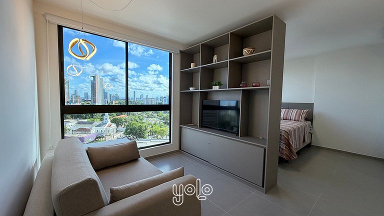 Rooftop Agamenon Prince - Flat no Centro do Recife