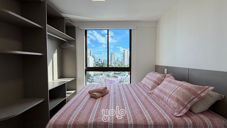 Rooftop Agamenon Prince - Flat no Centro do Recife