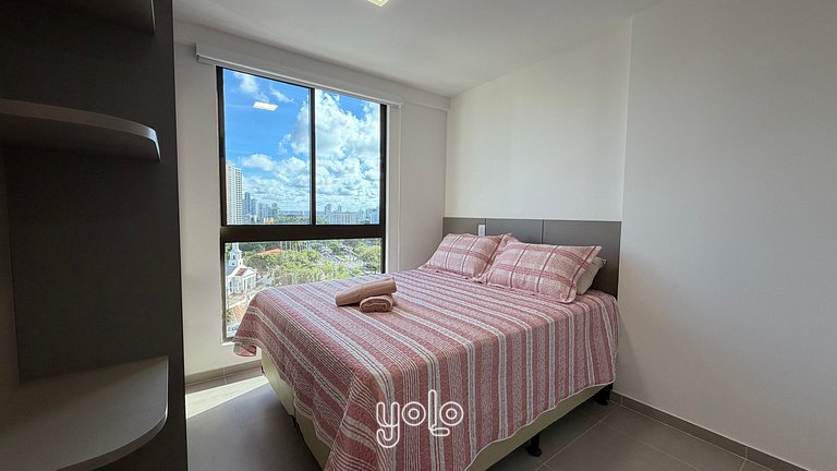 Rooftop Agamenon Prince - Flat no Centro do Recife