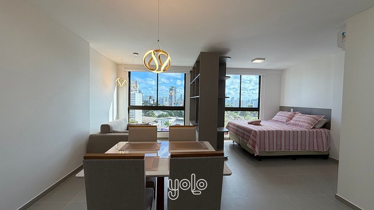 Rooftop Agamenon Prince - Flat no Centro do Recife