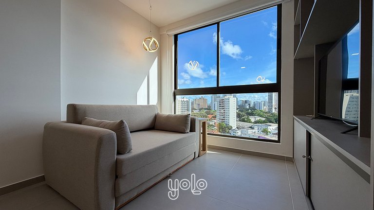 Rooftop Agamenon Prince - Flat no Centro do Recife